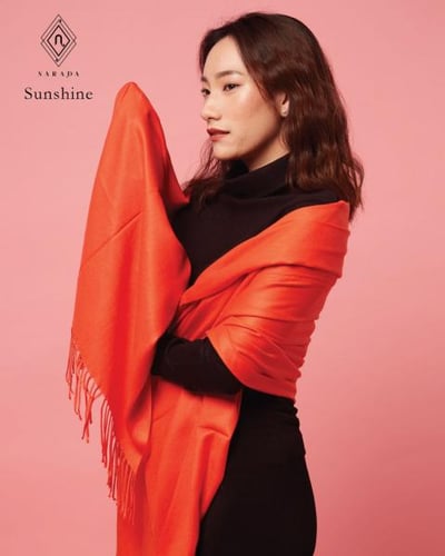 ผ้าพันคอแคชเมียร์ Sun Shine