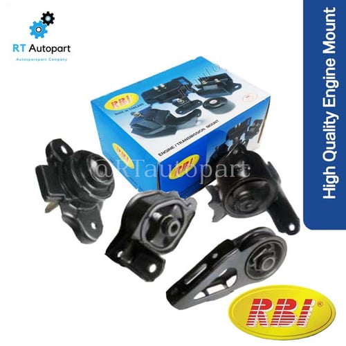 RBI แท่นเครื่อง Honda City ZX Jazz GD ปี03-08 ด้านหน้า เกียMT / ยางรองแท่นเครื่อง City Jazz / 50805-SAA-982 / 50810-SEL-T081