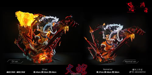 Exclusive Version Monkey D. Luffy “ Snake man “ ลูฟี่ สเนคแมน by More Fun Studio (มัดจำ) [[SOLD OUT]]