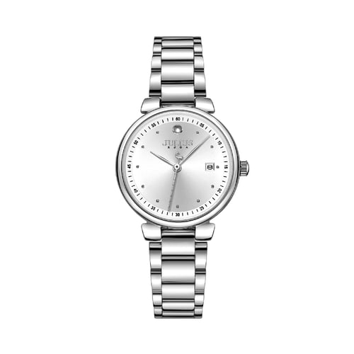 นาฬิกา Julius JA-1361 A สายสแตนเลส สีเงิน