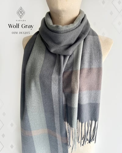 Scarf Cashmina - WALNUT