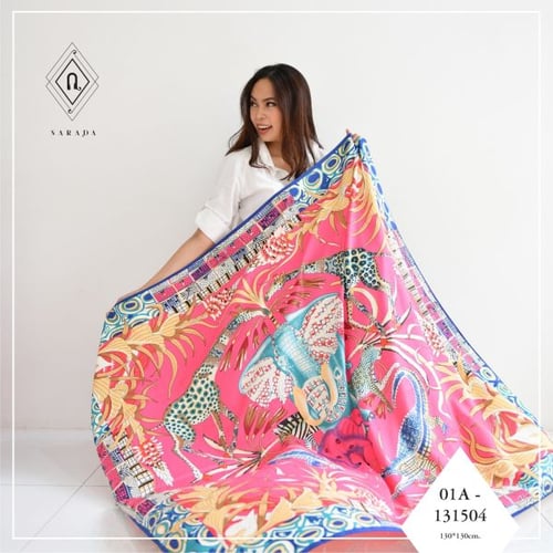 ผ้าพันคอพิมพ์ลาย 01A-131504 