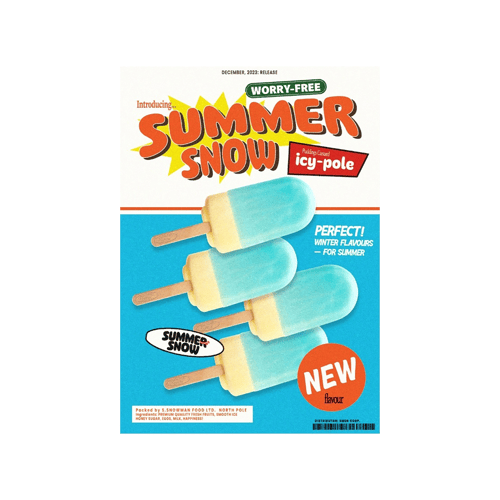 SUMMER SNOW ICY POLE POSTER