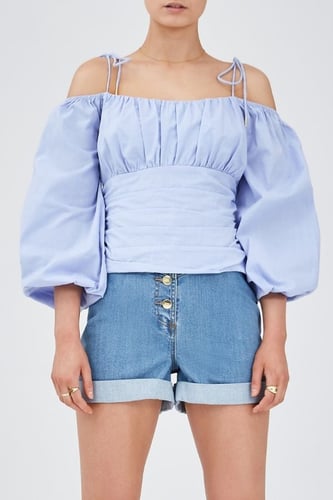 FINDERS - FLORIA TOP BL