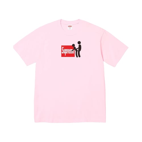 SUPREME FW25 STICK T-SHIRT PINK