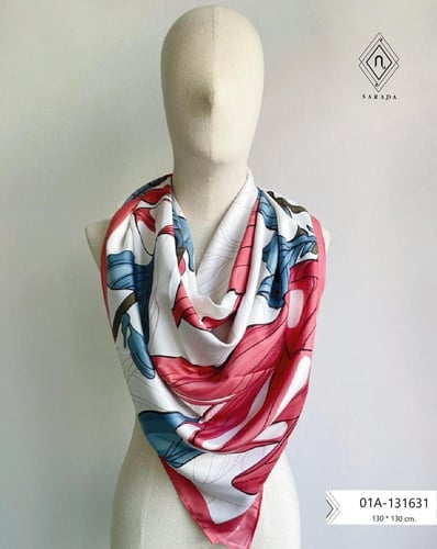 ผ้าพันคอ ผ้าคลุมไหล่ผืนใหญ่  01A-131631