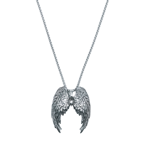 LYNRITA ANGEL WING NECKLACE SILVER