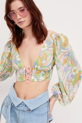 FOR LOVE & LEMONS - GUINEVERE TOP
