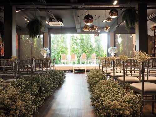 the halls bangkok จัดงานแต่ง