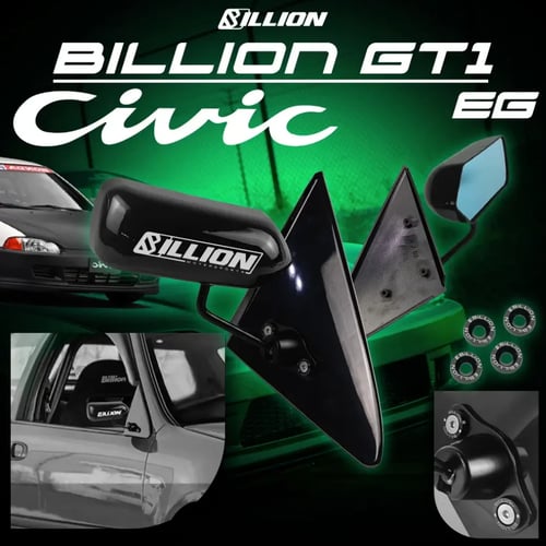 กระจกมองข้าง Billion GT1 Honda Civic EG3D
