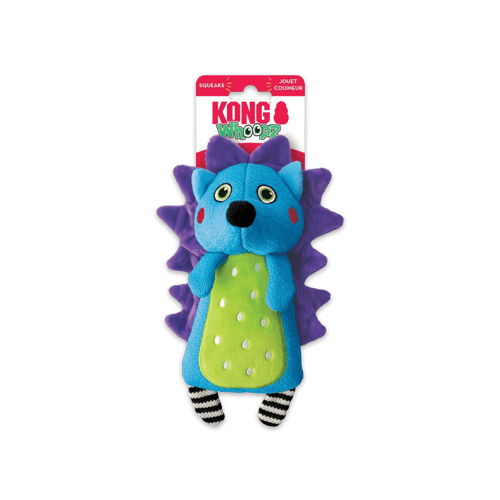KONG Whoopz Hedgehog Size S คอง ของเล่นรูปตุ๊กตาเม่น ไซส์ S