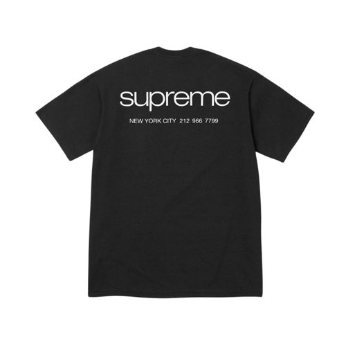 Tシャツ・カットソー Supreme Connect T-Shirt Black Supreme Connect Tee/T-shirt/XL/Cotton/BLK Used | eBay