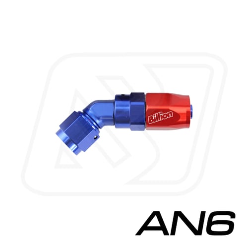 Billion ข้อต่อ AN6 แบบตรง/45°/90°/180° (BLUE-RED/BLACK)