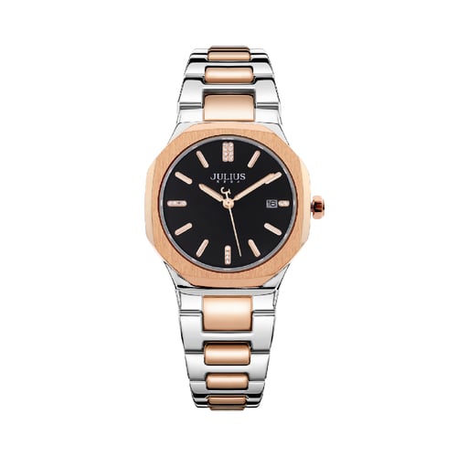 นาฬิกา Julius JA-1379 J สายสแตนเลส สีสองกษัตริย์