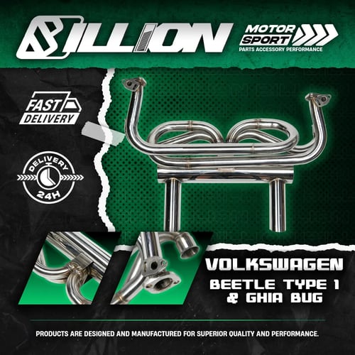 เฮดเดอร์ Billion สำหรับ Volkswagen Beetle Type 1 & Ghia Bug