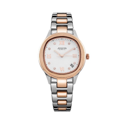 นาฬิกา Julius JA-1463 G สายสแตนเลส สีสองกษัตริย์