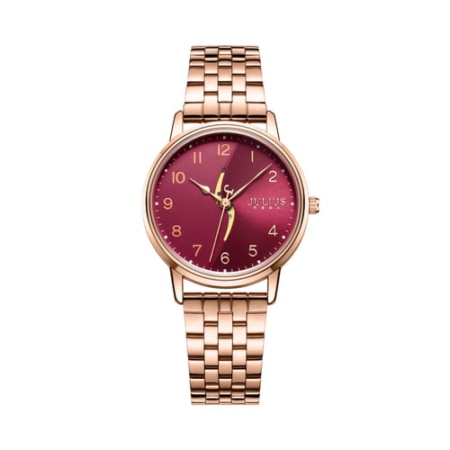 นาฬิกา Julius JA-1265L C สายสแตนเลส สีโรสโกลด์