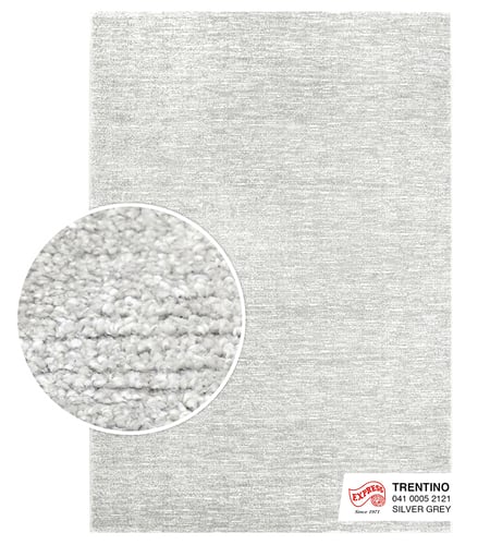 พรมรุ่น TRENTINO (L) 41005 2121 L 160x230 ซม. SILVER GREY