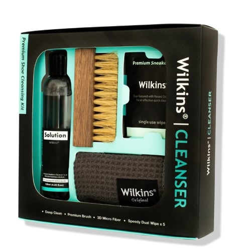 ชุดทำความสะอาดครบเซ็ต Wilkins Premium Shoe Cleansing Kit