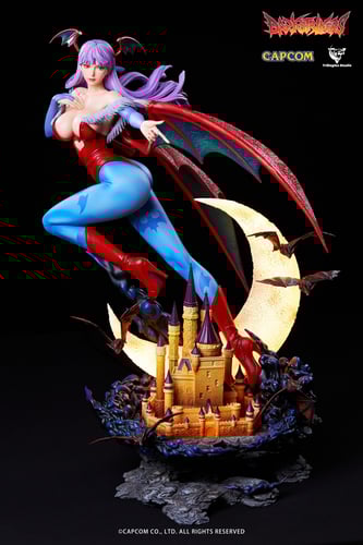 B แดงฟ้า Morrigan มอริแกน by TriEagles Studio (มัดจำ) [[SOLD OUT]]