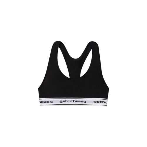 GETRICHEASY WOMAN CLASSIC BRA BLACK