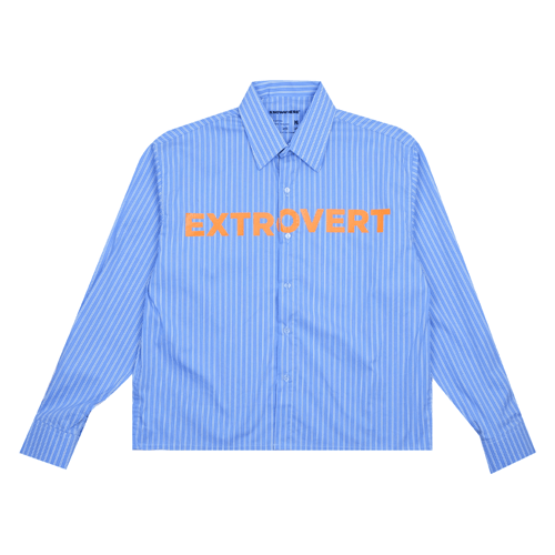 KNOWWHERE STUDIO EXTROVERT SHIRT BLUE