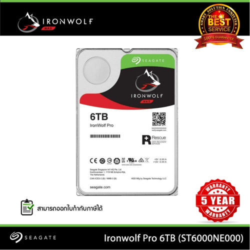 Seagate Ironwolf Pro 6TB Nas HDD (ST6000NE000)