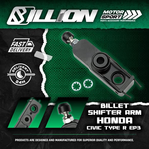Billion Billet Shifter Arm Honda Civic TYPE R EP3 CNC Billet