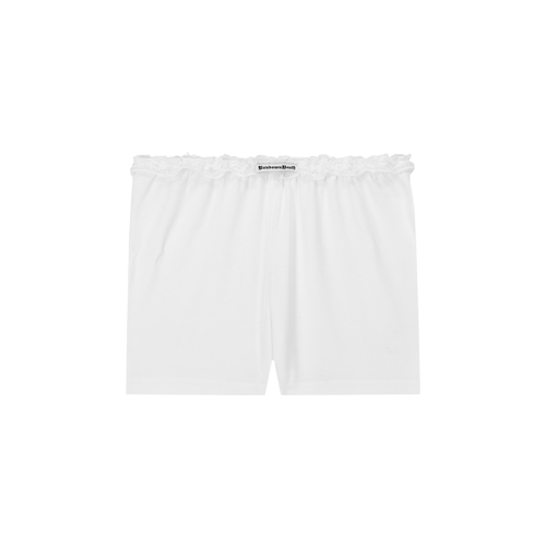 RUNDOWNYOUTH FLORAL WAIST BAND BOXERS WHITE
