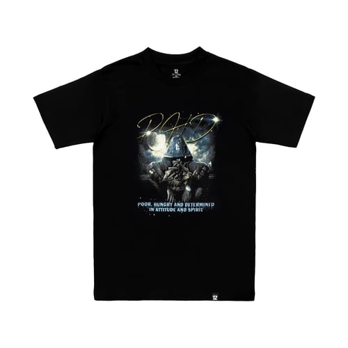TZ WORLDWIDE TZ P.H.D T-SHIRT BLACK