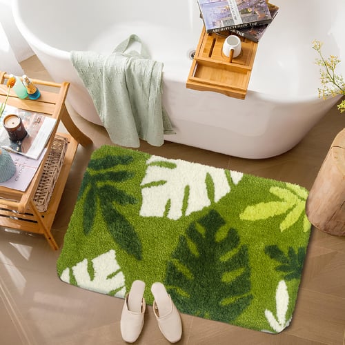 STELLAR DOOR MAT AM 6-9 GREEN CREAM