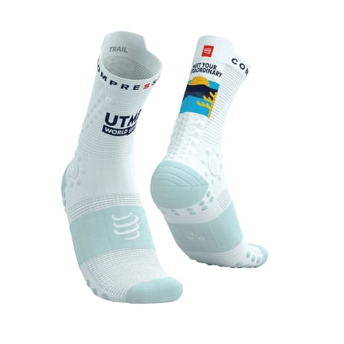 ถุงเท้า Compressport Pro Racing Socks v4.0 Trail UTMB 2025