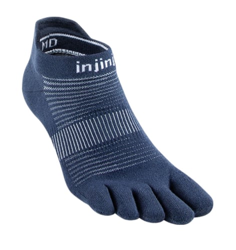 ถุงเท้าวิ่งแยกนิ้ว Injinji Run Original Weight No Show Unisex