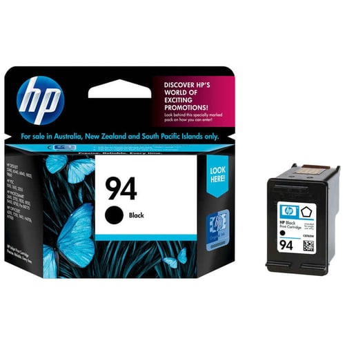 HP 94(C8765WA)Black Print Crtg (สีดำ)