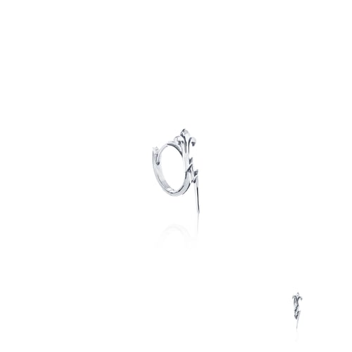 Zeus's Thunderbolt Huggie earring - Oversized