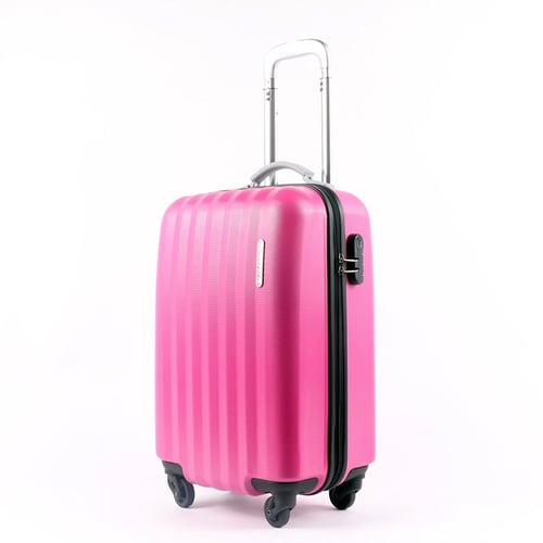 กระเป๋าเดินทาง20นิ้ว แครี่ออน ถือขึ้นเครื่องได้ สีชมพู 