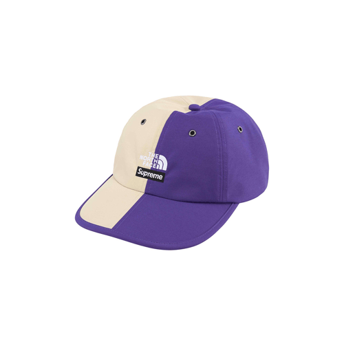 SUPREME X THE NORTH FACE SPLIT 6-PANEL CAP TAN