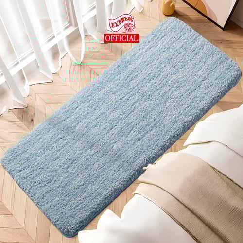 พรมเช็ดเท้ายาว (LONG MAT) รุ่น STELLAR AL 8-7 BLUE สีฟ้า