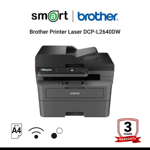 Brother Printer Laser DCP-L2640DW เครื่องพิมพ์เลเซอร์ ขาว-ดำ มัลติฟังก์ชัน เครืองมัลติฟังก์ชั่นระบเลเซอร์ ขาว ดำ Print, copy, scan