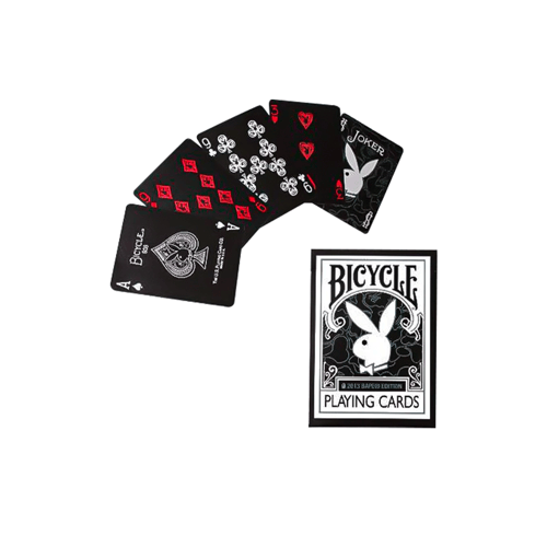 BICYCLE X PLAYBOY A BATHING APE EDITION CARDS BLACK