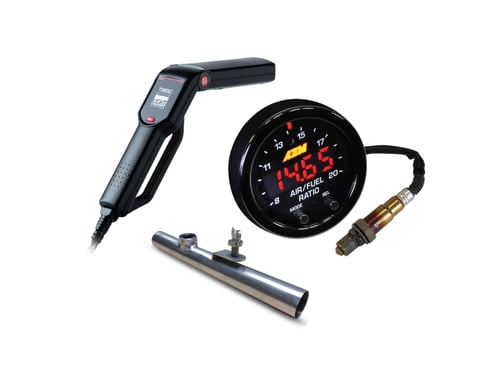 เซตจูนเนอร์พื้นฐาน เกจวัด AEM X-Series 30-0300 + ไทม์มิ่งไลท์ Innova 3551+ ที่คีบปลายท่อ