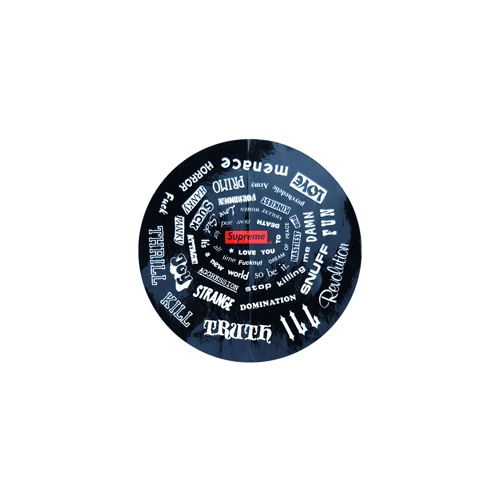 SUPREME SPIRAL SS21 STICKER