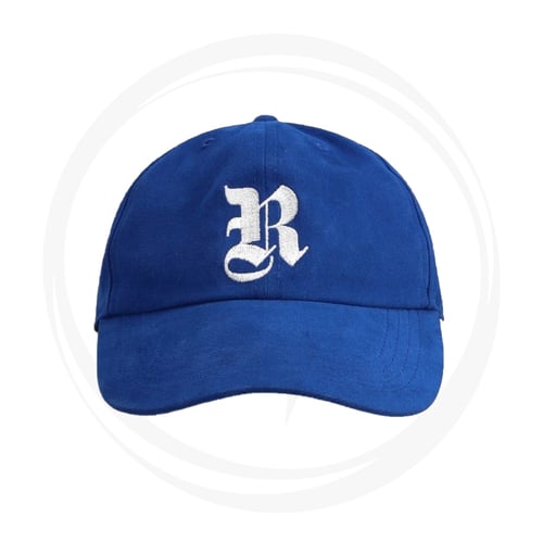 RUNDOWNYOUTH FW22 LOGO CAP BLUE