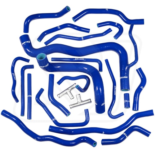 Billion ท่อน้ำซิลิโคน Toyota Alphard AH20 [20 ชิ้น] BLACK/BLUE