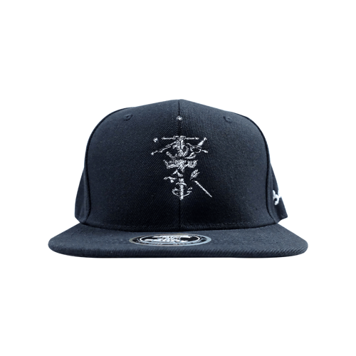 SARAN LOGO SARAN SNAPBACK BLACK