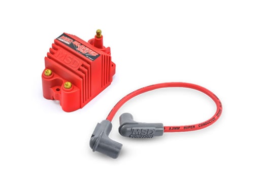 คอยล์ MSD Blaster SS + สายหัวเทียนความยาว 40 ซม.