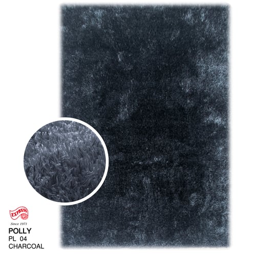 POLLY (S) PL04 S 80x150 CM. CHARCOLE GREY