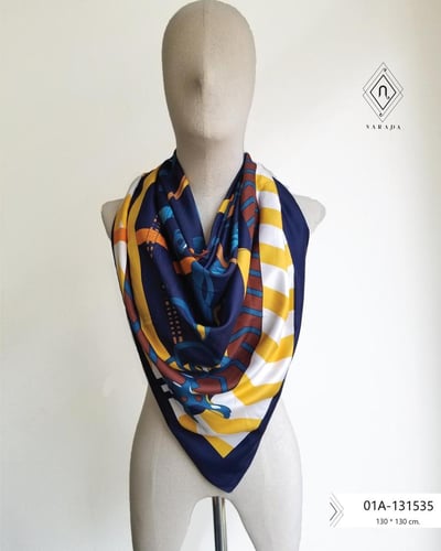 ผ้าพันคอพิมพ์ลาย 01A-131535