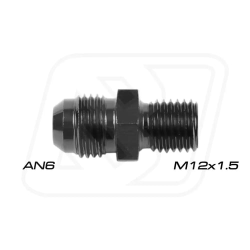 Billion ข้อลดเกลียว M14x1.5/โอริง ออก AN6/AN8/AN10 (BLUE/BLACK)