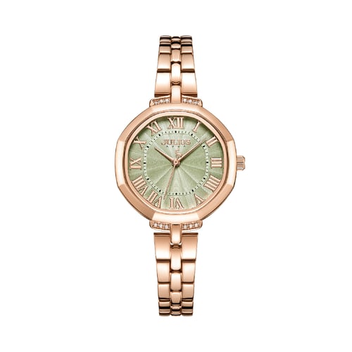 นาฬิกา Julius JA-1323 A สายสแตนเลส สีโรสโกลด์